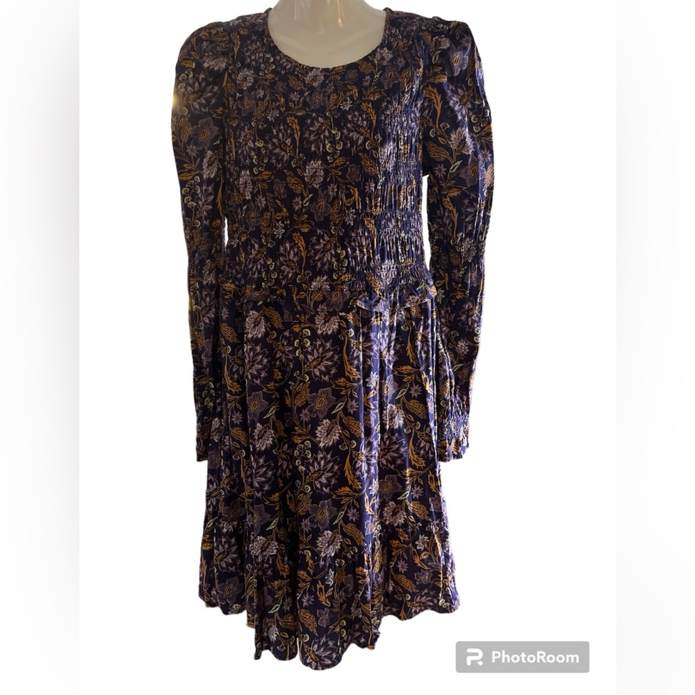 EUC. Purple Flowery Dress